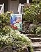 Toland Home Garden 112060 Patriotic Welcome Patriotic Flag 12x18 Inch Double Sided for Outdoor Flower House Yard Decoration