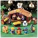 Fisher Price Deluxe Little People Christmas Nativity Story Playset