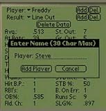 Baseball Tracker