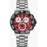 Tag Heuer Formula 1 Chronograph Steel Red Mens Watch CAH1112.BA0850