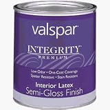 Valspar 004.6012660.005 Integrity Interior Latex Semi-Gloss Wall And Trim Paint