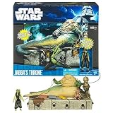Star Wars 2010 Clone Wars Exclusive Deluxe Figure Battle Pack Jabbas Throne with OolaIMAGE