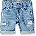 The Children's Place Girls' Denim Midi Shorts-Slim