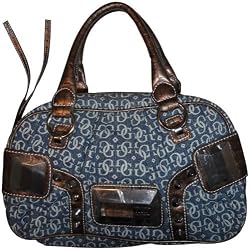 Women's Guess Purse Handbag Prairie Blue