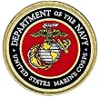 US Marine Corps Embroidered Patch USMC Insignia Military Eagle Anchor Globe Logo Iron-On Emblem