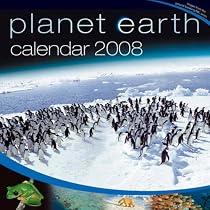 Planet Earth BBC Square Calendar