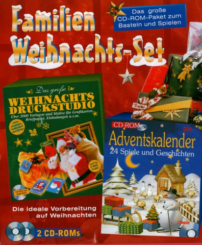 Familien Weihnachts-Set, 2 CD-ROMs