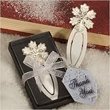 Bookmark Favors SnowFlake Design (36 per order) Wedding Favors