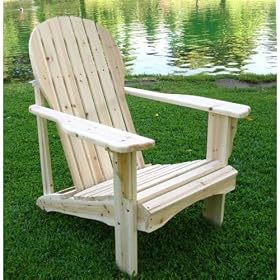 Adirondack Chair In Natural