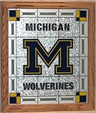 Michigan Wolverines 15 1/2 x 18 Wall Plaque