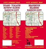 Beaverton, Oregon / Hillsboro / Washington County Street Map