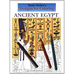 Designs for Coloring: Ancient Egypt