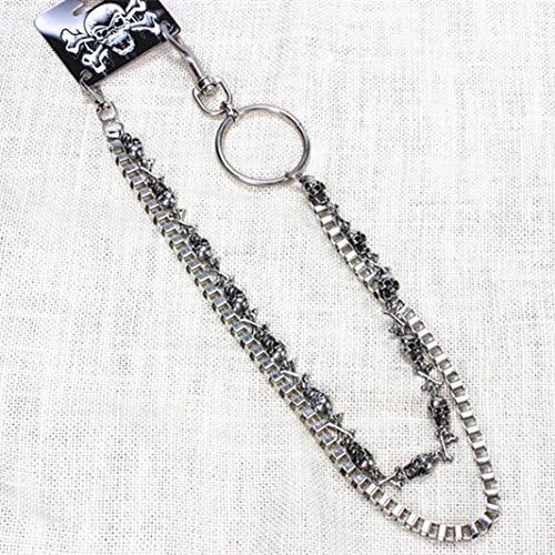 Fashion Stylish KL022 Punk Gothic stage accessories hip-hop men's trousers chain Perfect Gift