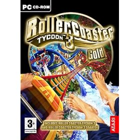 Rollercoaster Tycoon 3: Gold Edition (PC CD)