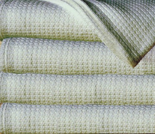 Sun Yin 100-Percent Cotton King Blanket, Light Green