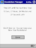  : New Year Resolution Manager and Countdown 2003