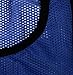 BlueDot Trading Adult Blue Scrimmage Training Vest Sports Pinnie in Nylon Mesh for all kinds of Sports Soccer, Football, Basketball, Lacrosse, 6 pack