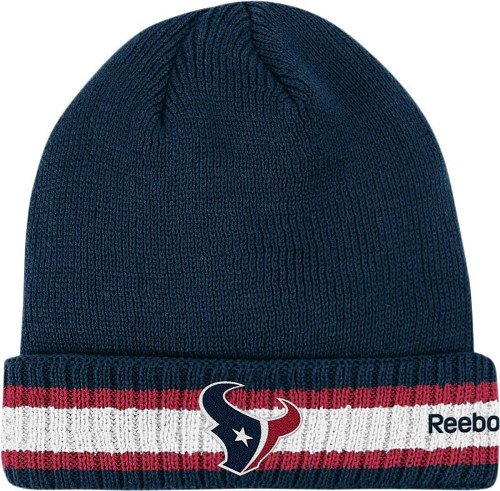 Reebok Houston Texans Sideline Coaches Cuffed Knit Hat One Size Fits All