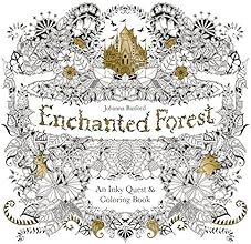 Enchanted Forest: An Inky Quest and Colouring Book