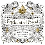 Enchanted Forest: An Inky Quest & Coloring Book