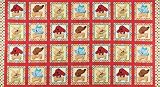 44 Wide Cliffords Puppy Days Blocks Cream/Red Fabric By The Yard 61XEB2EFdZL. SL160 44 Wide Cliffords Puppy Days Blocks Cream/Red Fabric By The Yard