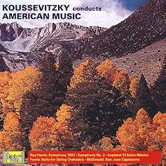 Koussevitzky Conducts American Music