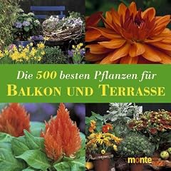Die 500 besten Pflanzen f�r Balkon und Terrasse: K�belpflanzen, Rosen, Kletterpflanzen, Kr�uter, Gem�se, Obst