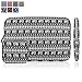 Kamor 13 13.3 inch Apple MacBook Air MacBook Pro Canvas Fabric Laptop Sleeve with Macbook Charger Case Bohemian Style Animal World (Elephant Black) Protective Carrying Sleeve Bag Case Cover Shell