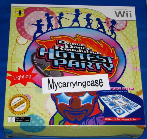 Dance Dance Revolution Ddrgame Non-slip Dance Pad for Nintendo Wii + Gamecube Extension Cable