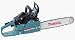 Makita GAS CHAIN SAW, 3. 2 Cu. In, 18" Bar, 3/8"/ . 05 Pitch/Ga. Auto Oiler, 52cc. / 10.4 #