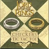 Lord of the Rings Checkers & Tic Tac Toe Game Set