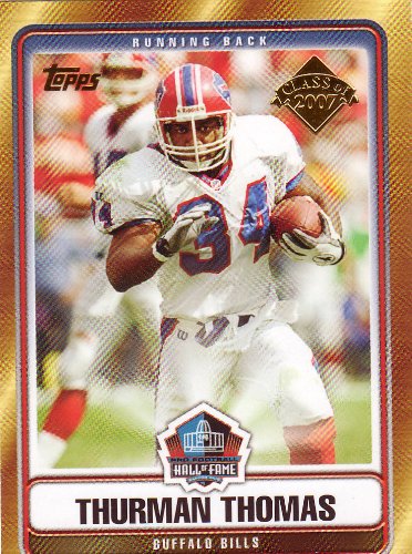 2007 Topps Hall of Fame HOF-TT Thurman Thomas Buffalo Bills (Football Cards)