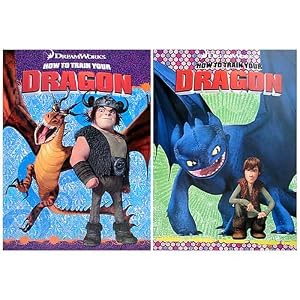 How to Train your Dragon Coloring and Activity Books