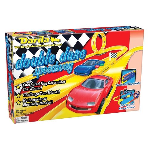 Darda Double Dare Speedway Race Car Toy Set