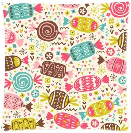 Custom Zippered Pillow Case 16x16 (one side) with Tea Time Background sweethome321-959