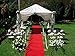 lovemyfabric Wedding Accessories Felt Aisle Runner for Wedding, Special Events 48â€X240â€(4ft X20ft) (Red)