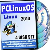 PCLinuxOS 2010.12 Linux, 4-discs Installation and Reference Set, Ed.2011