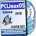 PCLinuxOS 2010.12 Linux, 4-discs Installation and Reference Set, Ed.2011