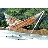 Stansport Brazilian Hammock and Stand Combo