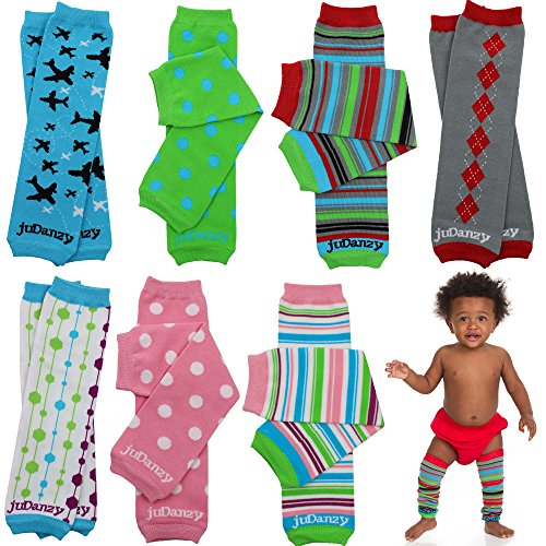 juDanzy organic baby & toddler leg warmers for boys & girls