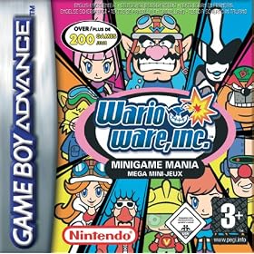 Wario Ware Inc Minigame Mania (GBA)