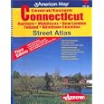 American Map Central Eastern Connecticut Street Atlas: Hartford, Middlesex, New London, Tolland, Windham Counties... by 