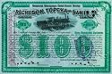 Canvas Print, Atchison, Topeka and Santa Fe Stock Certificate - 18 x 12