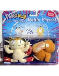 From Amazon.com. Click for details:
 Pokemon Battle Playset - Limited Edition - #52 Meowth vs. #54 Psyduck Pokemon Battle Playset - Limited Edition - #52 Meowth vs. #54 Psyduck