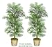 TWO 6' Artificial Areca Palm Trees, with No Pot,