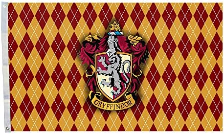 Custom Harry Potter Gryffindor Flag Team Logo 3-by-5 Foot