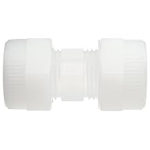 Pharmafluor G1077021 PFA Straight Union, 1/2" Tube OD