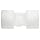 Pharmafluor G1077021 PFA Straight Union, 1/2" Tube OD