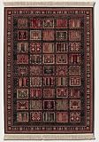 8'2 x 10'3 Couristan Kashimar Shalamzer - 0613-3340 - Navy Rectangular