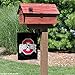 OSU Buckeyes Black Garden Flag and Yard Banner